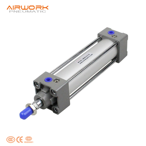 Silinder <span class=keywords><strong>Piston</strong></span> Teleskopik Hidro Pneumatik Hidrolik Dorong Tarik Aksi Ganda Berkualitas Tinggi Tipe MBB SMC - Product Image 1