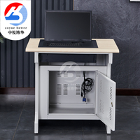 Poste de travail modulaire élégant en acier avec écran escamotable intégré, style contemporain, pour bureau et usage scolaire, personnalisable