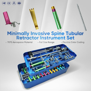 Set Completo de Instrumental Quirúrgico MIS de Alta Calidad para Cirugía de Columna y Endoscopia Espinal Médica - Product Image 1