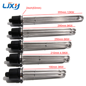 OD63อะไหล่สำหรับ Homebrew/น้ำ/น้ำมัน2นิ้ว (304SS) เครื่องทำน้ำอุ่นไฟฟ้าองค์ประกอบความร้อนที่มีแคลมป์และหน้าแปลน - Product Image 2