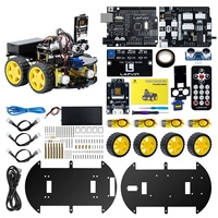 Voiture robot intelligente LAFVIN avec caméra ESP32 S3 WROOM pour Arduino, voiture robot télécommandée, kit d'assemblage DIY, apprentissage de la programmation