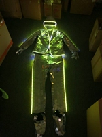 Vente chaude Miroir Costume Robot Punk Tête Costume Costume Adulte Cosplay Doré Argent Miroir Costume Avec Daft Punk Casque