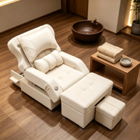 Table de massage électrique réglable pour salon de beauté, multifonctionnelle pour les soins du visage, les soins des ongles, la pédicure, le massage des pieds, canapé-lit