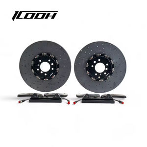 Disques de frein en céramique carbone ICOOH - Résiste à <span class=keywords><strong>1800</strong></span> ℃   Chauffage idéal pour les journées sur circuit et les courses pour <span class=keywords><strong>Lamborghini</strong></span> Huracan Performante - Product Image 6