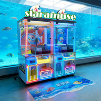 Jeu d'arcade commercial pour enfants, pêche à la ligne avec des vrais poissons, jeu d'arcade à pièces, machine à pêche à la ligne avec des vrais poissons