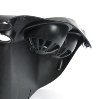 Carénage avant intérieur double DIN 4 Quad 6.5 "Speaker Pods pour Haley Davidson Motorbike Road Glide FLTRX 1998-2013