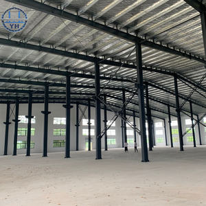 Entrepôt préfabriqué en acier avec un grand <span class=keywords><strong>espace</strong></span> intérieur ouvert sans poteaux, utilisation optimale de l'<span class=keywords><strong>espace</strong></span> - Product Image 3