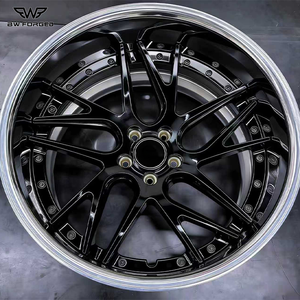 Jantes forgées OEM à profil profond concave polies en alliage d'aluminium, 2/3 pièces, 5x120 5x112, 20 21 22 24 26 28 pouces - Product Image 4