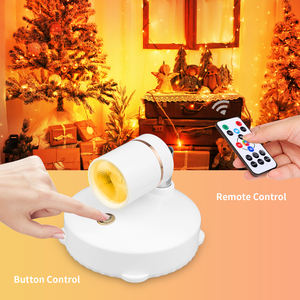 Appliques murales d'intérieur contemporaines <span class=keywords><strong>à</strong></span> piles <span class=keywords><strong>Led</strong></span> <span class=keywords><strong>sans</strong></span> <span class=keywords><strong>fil</strong></span> Sconce Modern RGBW Spotlight for Picture Plant Lighting - Product Image 4