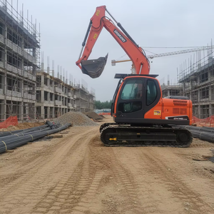 Excavadora de Ruedas Usada Doosan DX140, Excavadora de Ruedas Doosan Daewoo 140 de Corea del Sur en Venta - Product Image 1