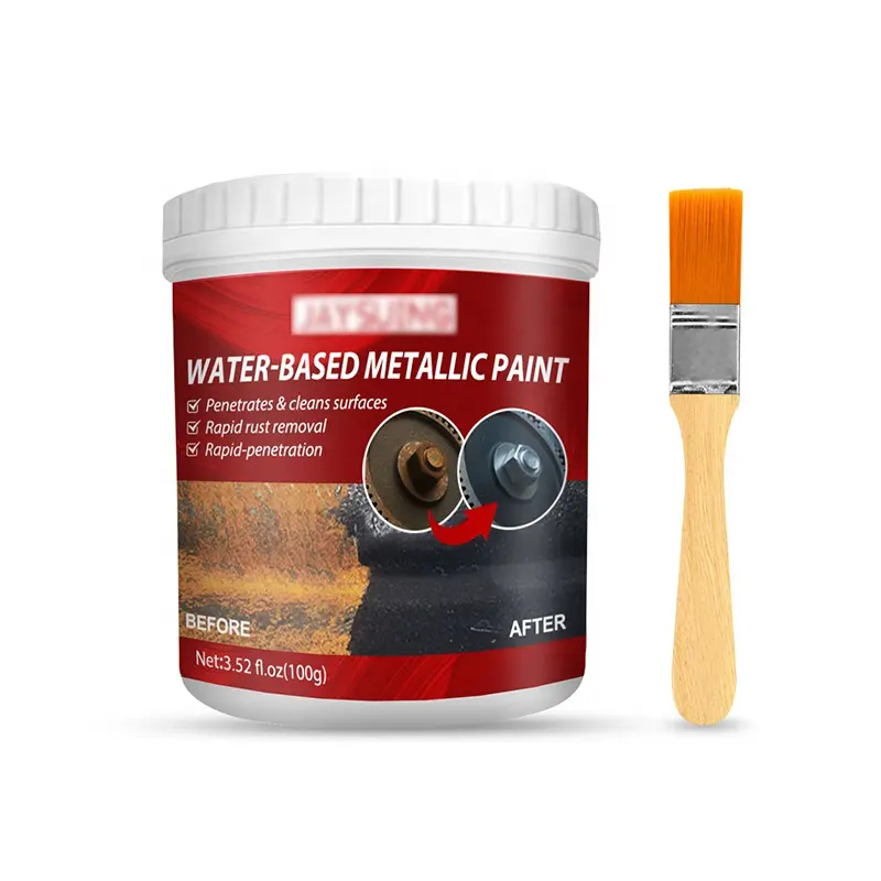 Long lasting maintenance inhibitor deruster water-Based metallic paint anti-rust primer metal surface rust remover derusting