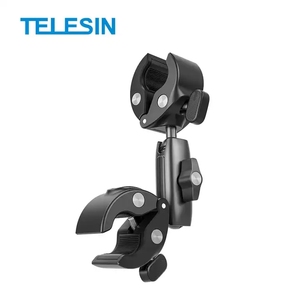 Support de caméra pour vélo Telesin Super Clamp, support de <span class=keywords><strong>guidon</strong></span> de moto pour <span class=keywords><strong>GoPro</strong></span> et caméras d'action - Product Image 1