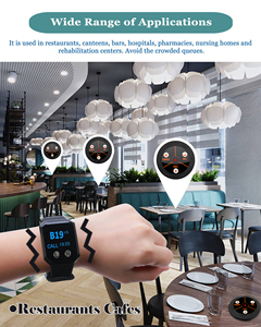 Sistema cercapersone pulsante di chiamata ristorante e orologio impermeabile cameriere sistema di chiamata cameriera pulsante di chiamata per ristorante hotel cafe - Product Image 5