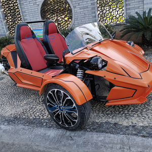 รถสามล้อแข่ง Ztr Trike แบบ 2 ที่นั่ง ใช้เครื่องยนต์เบนซิน รถสกู๊ตเตอร์พิเศษสำหรับการขนส่ง ความเร็วสูงสุด 120 กม./ชม. รับน้ำหนักได้ 300 กก. ได้รับการรับรองมาตรฐาน CE - Product Image 5
