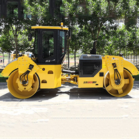 Compacteur routier à double tambour de marque réputée SR14D 14 tonnes