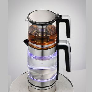 Ấm Đun Nước Điện Khách Sạn Ấm Đun Nước Bằng Thép Không Gỉ Ấm Trà Điện Ấm Đun Nước Trà Không Dây 1.2 L + 1,8L - Product Image 5