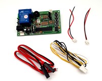 Carte PCB de contrôle de temps à 4 chiffres JY-15A pour borne d'arcade, alimentation DC+12V en matériau ABS pour accepteur de pièces de monnaie et distributeur automatique
