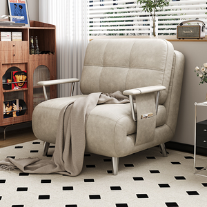 Sofá cama individual plegable de estilo <span class=keywords><strong>antiguo</strong></span>, nuevo sofá cama telescópico de doble uso Retro de estilo <span class=keywords><strong>antiguo</strong></span> medio para sala de estar pequeña - Product Image 6