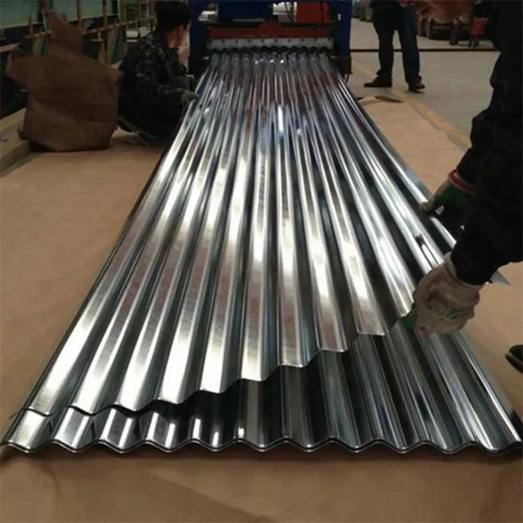 Factory Hot Sale DX51D DX51D+Z G550 0.25mm 0.3mm 0.4mm Galvanized Corrugated Metal Roofing Sheet Price