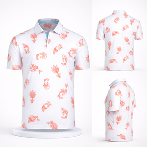 Camisetas Polo de Golf Personalizables de Secado Rápido, Manga Corta, Elásticas en 4 Direcciones, con Estampado Completo por Sublimación y Bordado con Logotipo - Product Image 2