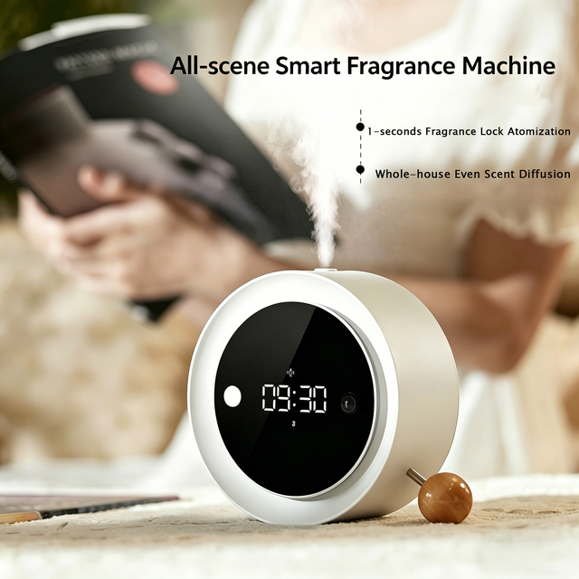High Efficiency Fragrance Machine Digital Control Function Ultra-Quiet Operation Long Battery Life Aroma Diffuser Machine
