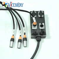 Câble Ethernet Snake Vicenray de haute qualité pour écran LED, 6/8/32 canaux, Cat6, multi-canaux, événements AV en extérieur, RJ45, fibre coaxiale