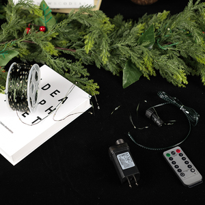 Christmas Tree Decoration <b>Light</b> <b>String</b> Multi-function Control Remote Control Warm White LED - Product Image 6