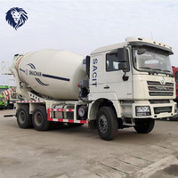 Camion malaxeur à béton Shacman F3000 6x4 12CBM pour la construction routière générale, poids de 25000 kg