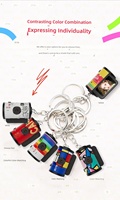 Mini caméra espion portable de poche, format compact, pendentif de sac à dos rétro en ABS, vidéo/photo 1-5MP pour étudiants