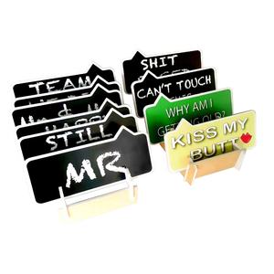 علامات حزب صالح الدعائم البلاستيك الصلب Pvc photoboth الدعائم - Product Image 1