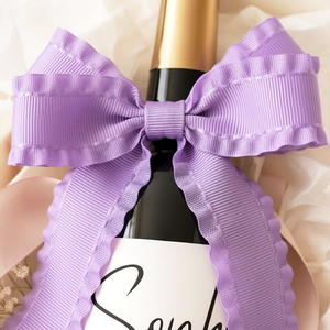 Lazo Elástico Pre-atado <span class=keywords><strong>Premium</strong></span>, Personalizable, de Poliéster, Color Sólido, Decoración para Botellas de Vino, para Regalos de Navidad y Bodas - Product Image 2