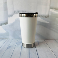 Gobelet à vin et à bière en acier inoxydable isolé sous vide avec sublimation personnalisée avec ouvre-bouteille pour boissons chaudes ou froides