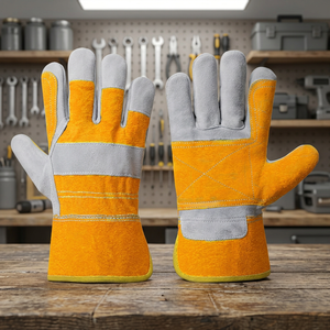 Gants de moto vintage en cuir de mouton pour hommes, sport de tourisme en plein air, hiver, pas cher - Product Image 4