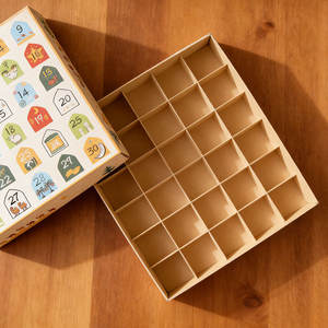 Самая продаваемая экологичная перерабатываемая подарочная коробка из бумаги с четырехцветной печатью, пригодная для плоской упаковки, для праздничных подарков - Product Image 4