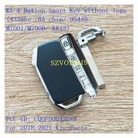 Clé intelligente Ki 4 boutons sans logo (puce 433Mhz /8A/95440-M7001/M7000/ Kk12)