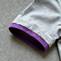 T-shirts personnalisés pour hommes à manches courtes double couche 100% coton, style vintage délavé, streetwear, impression DTG, coupe ample pour hommes