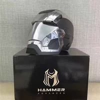 Casque War Machine Marvel à ouverture et fermeture automatiques, commandé par la voix et par commande tactile, masque pour adulte, jouet de collection