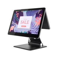Sistema POS de Aleación de Aluminio con Sistema Operativo Android/Windows, Wi-Fi 6, Bluetooth 5.2, Pantalla Táctil Capacitiva, Caja Registradora Ultrafina Plegable