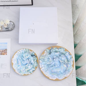 Restaurant Wares Supplies Plates Porcelain Dinnerware Elegant Custom Modern Design Ceramic Dinner Plates for Hotel & Wedding - Product Image 3