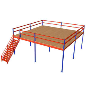 Système de rayonnage à palettes robuste, plateforme de mezzanine boulonnée pour entrepôt - Product Image 2