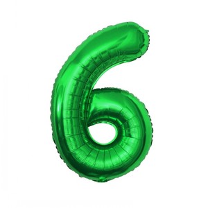 Hotsale da 40 pollici palloncino con <span class=keywords><strong>numero</strong></span> verde scuro di grandi dimensioni gigante Jumbo Digit foglio verde scuro palloncino di elio per la decorazione della celebrazione - Product Image 3