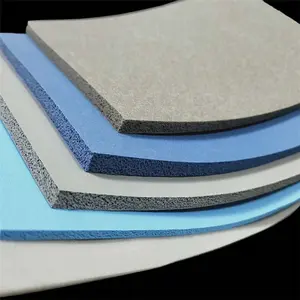 Silicone Sheet Suppliers Inflaming Retarding Low Density Silicon Foam Pad Custom Silicone Foam Rubber Sheet For Machinery Seal