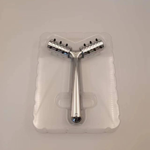 Custom electric massager PVC transparent blister packaging tray