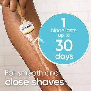 Cartuchos de Repuesto para Maquinilla de Afeitar Gillette Venus ComfortGlide para Mujer, Paquete de 6, con Aroma a Coco Olay para una Afeitada Suave - Product Image 6