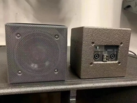 Haut-parleur coaxial X5 de 5 pouces, 150W, système PA passif, enceinte colonne carrée professionnelle, coque en bois, écologique, durable, pour magasin et salle