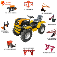 Nice Price Tracteur 4 roues motrices tracteur remorque tracteurs agricoles mini tracteur prix
