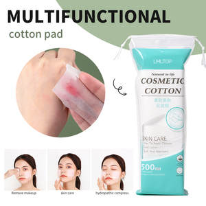 Tampons de coton cosmétiques carrés jetables Ultra-minces B1047 500 pièces pour femmes visage Spa démaquillant Nail Spa Ultra-Best coton Pad - Product Image 2