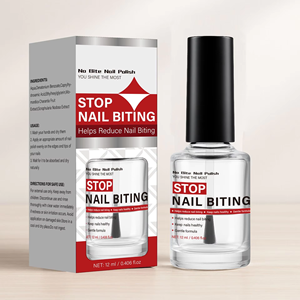 OEM/ODM Anti-Bite Gentle Formula <strong>Nail</strong> <strong>Polish</strong> 12ml Liquid for <strong>Stopping</strong> <strong>Nail</strong> <strong>Biting</strong> Healthy <strong>Nails</strong> <strong>Nail</strong> Repair - Product Image 6