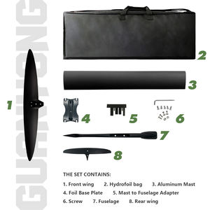Aile avant hydrofoil en carbone ART V2 879, design à haut aspect pour un contrôle fluide, longue glisse, performances stables pour les riders expérimentés - Product Image 2