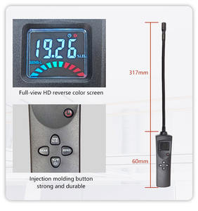 Draagbare <span class=keywords><strong>Lpg</strong></span> Gaslekdetector Professionele Brandbare Gasanalysator Voor Methaanpropaandetectie Bij Pijpleidinginspectie - Product Image 5